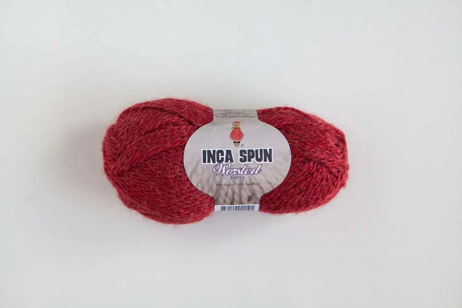 INCA SPUN ALPACA WOOL WORSTED 10 PLY