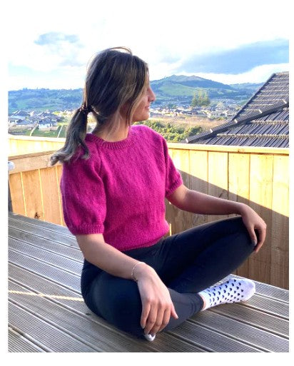 Raglan Top | Design P425 in 8 Ply