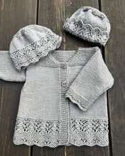 Load image into Gallery viewer, Amelie Cardigan &amp; Hats 4ply
