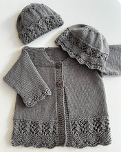 Load image into Gallery viewer, Amelie Cardigan &amp; Hats 4ply

