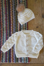 Load image into Gallery viewer, Scottie Cardi and Hat BC109 in 8 Ply
