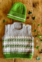 Load image into Gallery viewer, Cypress Vest and Beanie BC118 in 8 Ply
