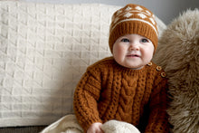 Load image into Gallery viewer, Morgan Sweater and Hat BC119 in 8 Ply

