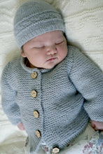 Load image into Gallery viewer, Tatum Cardi and Hat BC130 in 8 Ply
