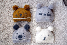 Load image into Gallery viewer, Farmyard Friends Hats BC140 in 8 Ply
