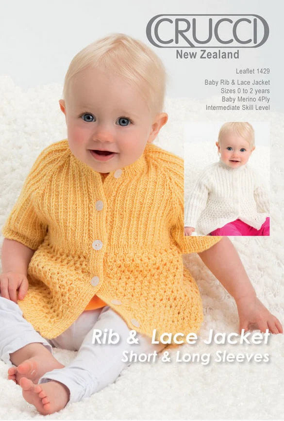 Crucci Pattern 1429 Baby Merino 4ply