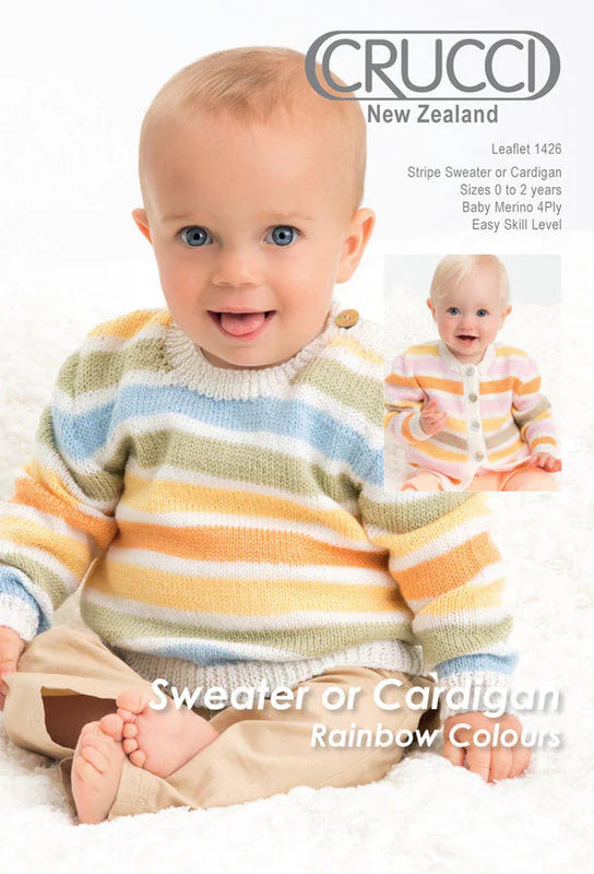 Crucci Pattern 1426 Baby Merino 4ply