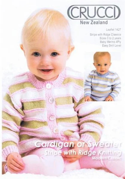 Crucci Pattern 1427 Baby Merino 4ply