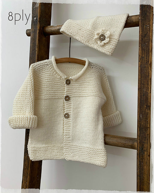 Jessie Jacket & Hat 8ply