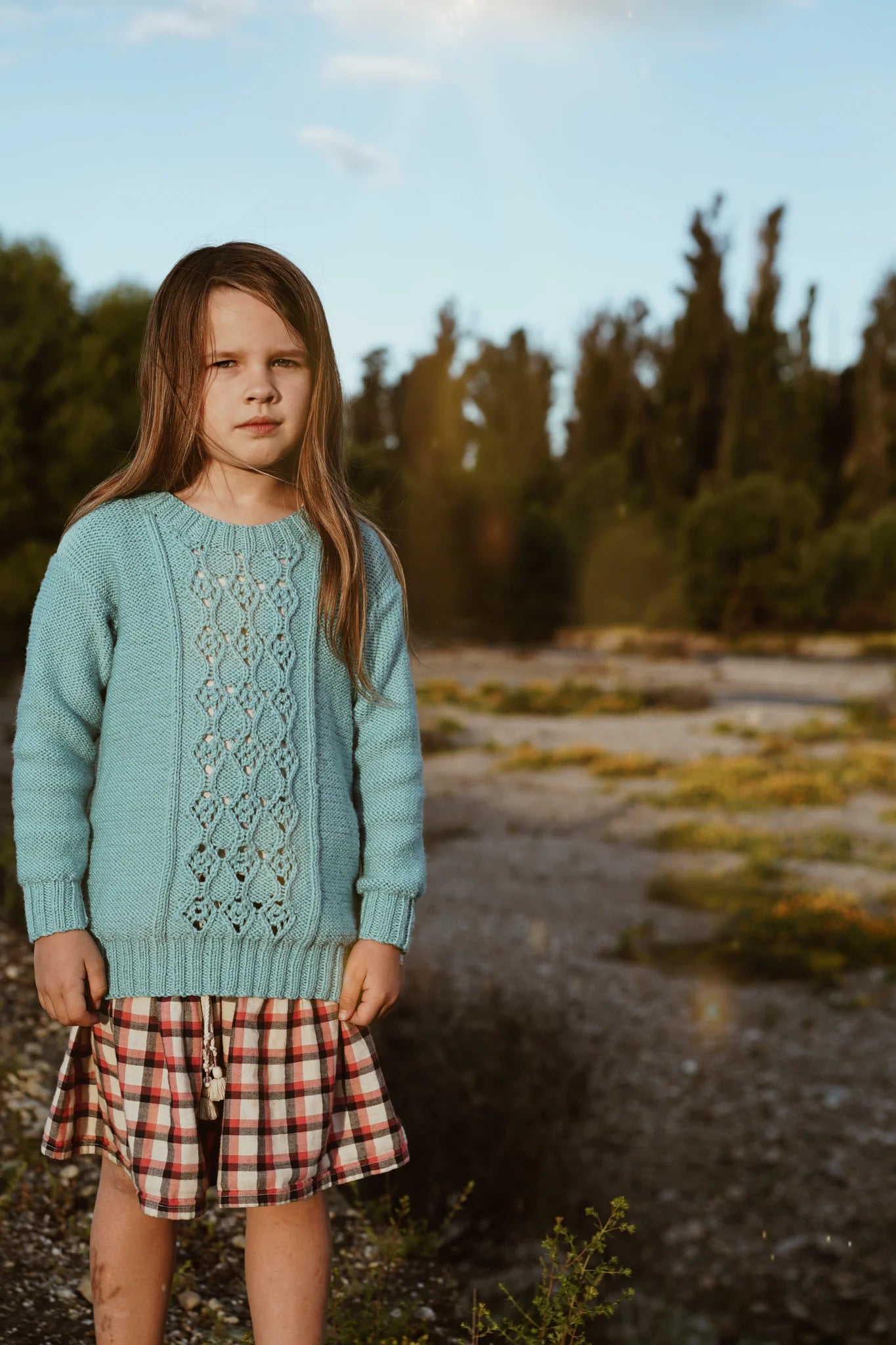 Amika Joy Sweater LF34 in 8 Ply