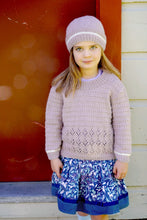 Load image into Gallery viewer, Brooke Sweater and Hat LF48 in 8 Ply
