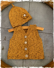 Load image into Gallery viewer, Ava &amp; Archie Vintage Vest &amp; Hat
