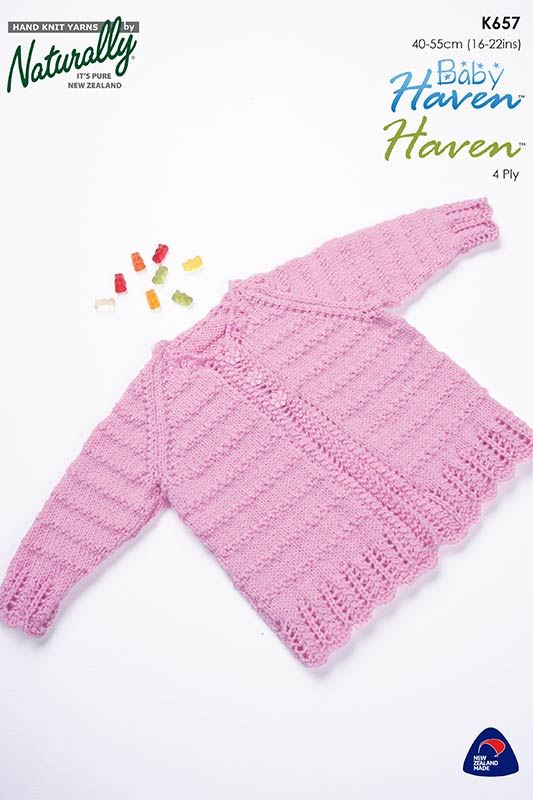 Naturally K657 Sweater in 4 Ply