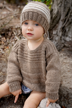 Load image into Gallery viewer, Kennedy Sweater and Hat BC104 in 8 Ply
