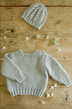 Load image into Gallery viewer, Ashley Sweater and Hat BC108 in 8 Ply
