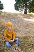 Load image into Gallery viewer, Goldie Sweater and Hat LF40 in 8 Ply
